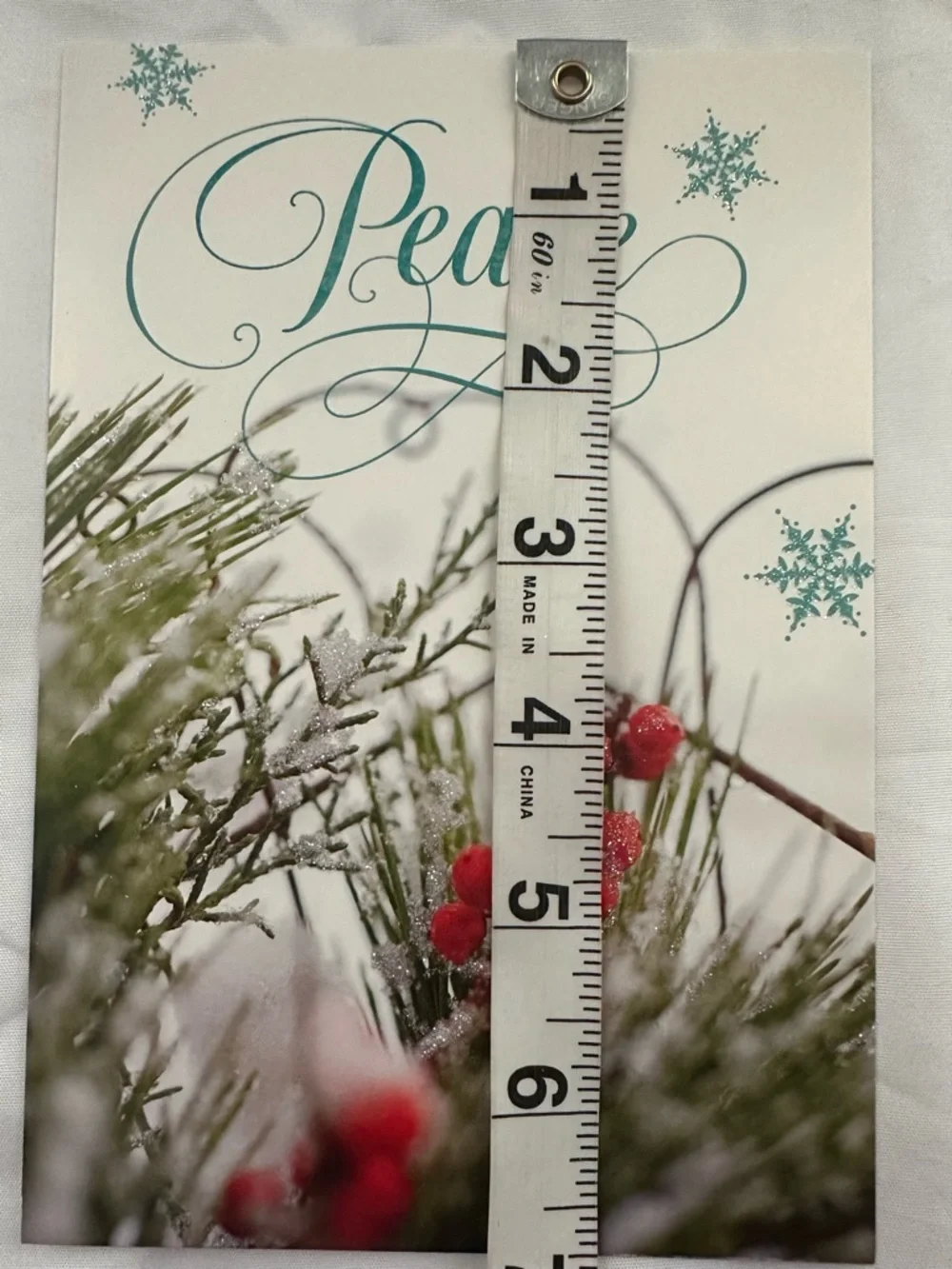 16 Ct Holiday Cards & Envelopes Set Joy, Noel, Hope, Peace Designs - Picture 4 of 8